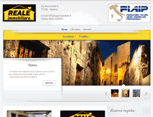Tablet Screenshot of agenziareale.it